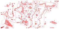AIR CONDITIONER (HOSES/PI PES) (LH) (DIESEL) for Honda ACCORD 2.2 EXECUTIVE 4 Doors 6 speed manual 2008