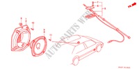 ANTENNA for Honda CIVIC GL 1500 3 Doors 5 speed manual 1991