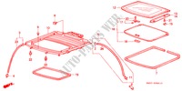 SLIDING ROOF (1) for Honda CIVIC GL 3 Doors 4 speed automatic 1991