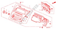 AUTO RADIO(LH)(1) for Honda CIVIC 1.4 GT 5 Doors Intelligent Manual Transmission 2010