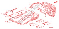 FLOOR MAT for Honda CIVIC 1.4 GT 5 Doors Intelligent Manual Transmission 2010