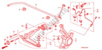 FRONT KNUCKLE for Honda CIVIC 1.4 GT 5 Doors Intelligent Manual Transmission 2010