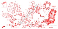 FRONT SEAT(L.) for Honda CIVIC 1.4 GT 5 Doors Intelligent Manual Transmission 2010