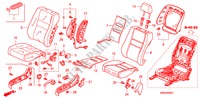 FRONT SEAT(R.) for Honda CIVIC 1.4 GT 5 Doors Intelligent Manual Transmission 2010