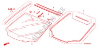FRONT WINDSHIELD for Honda CIVIC 1.4 GT 5 Doors Intelligent Manual Transmission 2010