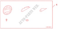 FUEL LID CIVIC for Honda CIVIC 1.4 GT 5 Doors Intelligent Manual Transmission 2010