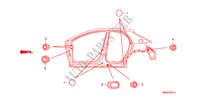 GROMMET(SIDE) for Honda CIVIC 1.4 GT 5 Doors Intelligent Manual Transmission 2010