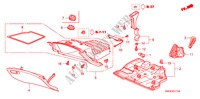 INSTRUMENT PANEL GARNISH( LH)(PASSENGER SIDE) for Honda CIVIC 1.4 GT 5 Doors Intelligent Manual Transmission 2010