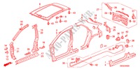 OUTER PANELS/REAR PANEL for Honda CIVIC 1.4 GT 5 Doors Intelligent Manual Transmission 2010