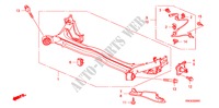 REAR LOWER ARM for Honda CIVIC 1.4 GT 5 Doors Intelligent Manual Transmission 2010