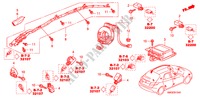 SRS UNIT(LH) for Honda CIVIC 1.4 GT 5 Doors Intelligent Manual Transmission 2010