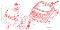 TAILGATE for Honda CIVIC 1.4 GT 5 Doors Intelligent Manual Transmission 2010
