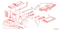 TOOLS/JACK for Honda CIVIC 1.4 GT 5 Doors Intelligent Manual Transmission 2010