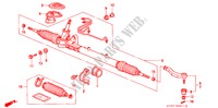 P.S. GEAR BOX (RH) for Honda CIVIC 1.8VTI 5 Doors 5 speed manual 1997