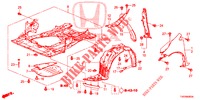 FRONT FENDERS  for Honda CIVIC 1.4 SE 5 Doors 6 speed manual 2012