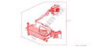AIR CONDITIONER KIT for Honda CIVIC LX 4 Doors 5 speed manual 1991