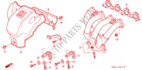 EXHAUST MANIFOLD (2) for Honda ACCORD EX 4 Doors 4 speed automatic 1993