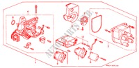 DISTRIBUTOR (TEC) for Honda CIVIC EX 4 Doors 5 speed manual 1994