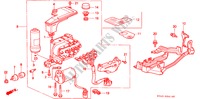ABS MODULATOR for Honda ACCORD LX 4 Doors 5 speed manual 1994