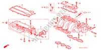 INTAKE MANIFOLD (V6) for Honda ACCORD V6 EX 4 Doors 4 speed automatic 1997
