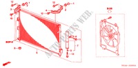 AIR CONDITIONER (CONDENSER) for Honda CIVIC DX 4 Doors 5 speed manual 2007