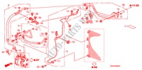 AIR CONDITIONER (HOSES/PIPES) (1.8L) for Honda CIVIC EX-L 4 Doors 5 speed manual 2008