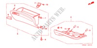 INSTRUMENT PANEL GARNISH (PASSENGER SIDE) for Honda CIVIC DX 4 Doors 5 speed manual 2008