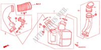 RESONATOR CHAMBER (2.0L) (2) for Honda CIVIC SI 4 Doors 6 speed manual 2007