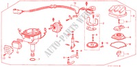 DISTRIBUTOR (2) for Honda ACTY TRUCK DX 2 Doors 4 speed manual 1987