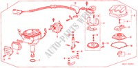 DISTRIBUTOR (2) for Honda ACTY VAN DX 5 Doors 4 speed manual 1987
