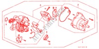 DISTRIBUTOR (HITACHI) for Honda CIVIC COUPE EX 2 Doors 5 speed manual 2000