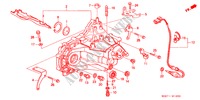 TRANSMISSION HOUSING (DOHC) for Honda CIVIC COUPE 1.6VTI 2 Doors 5 speed manual 2000