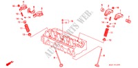 VALVE/ROCKER ARM (SOHC) for Honda CIVIC COUPE 1.6ILS 2 Doors 5 speed manual 2000