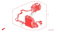 AIR CONDITIONER KIT for Honda CIVIC 1.4I 3 Doors 5 speed manual 1997
