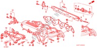 INTAKE MANIFOLD (DOHC VTEC) for Honda CIVIC 1.6VTI 3 Doors 5 speed manual 1999