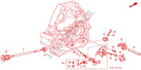 SHIFT ROD/SHIFT HOLDER (DOHC) for Honda CIVIC 1.6VTI 3 Doors 5 speed manual 1998