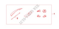 TRUNK SPOILER for Honda CIVIC 1.4I 3 Doors 4 speed automatic 1999