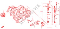 CLUTCH RELEASE (SOHC) for Honda CIVIC 1.4I 3 Doors 5 speed manual 2000