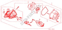 DISTRIBUTOR (TEC) for Honda CIVIC 1.4IS 3 Doors 5 speed manual 2000