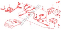 SRS UNIT (LH) for Honda CIVIC 1.4IS 3 Doors 4 speed automatic 2000
