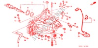 TRANSMISSION HOUSING (DOHC) for Honda CIVIC 1.6VTI 3 Doors 5 speed manual 2000