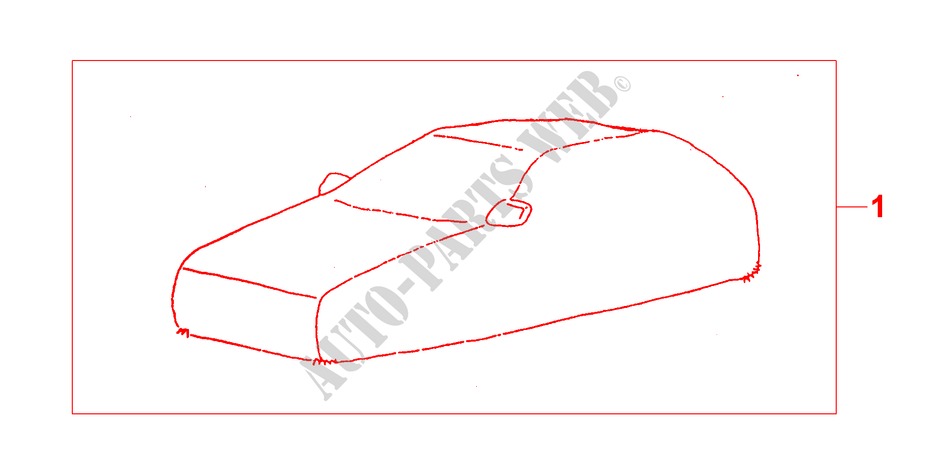 BODY COVER for Honda CIVIC 1.4IS 3 Doors 4 speed automatic 2000