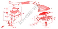 AIR CLEANER (SOHC) for Honda CIVIC 1.4IS 4 Doors 5 speed manual 2000