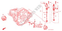 CLUTCH RELEASE (DOHC) for Honda CIVIC 1.6VTI 4 Doors 5 speed manual 1999