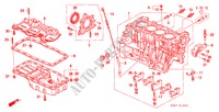 CYLINDER BLOCK/OIL PAN (DOHC VTEC) for Honda CIVIC 1.6VTI 4 Doors 5 speed manual 1998