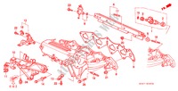INTAKE MANIFOLD (DOHC VTEC) for Honda CIVIC 1.6VTI 4 Doors 5 speed manual 1998