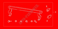 REAR SUNSHADE for Honda CIVIC 1.6VTI 4 Doors 5 speed manual 1999