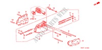SECONDARY BODY (2) for Honda CIVIC 1.6ISR 4 Doors 4 speed automatic 2000