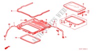 SLIDING ROOF for Honda CIVIC 1.4IS 4 Doors 4 speed automatic 1997