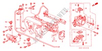 THROTTLE BODY (1.5L SOHC VTEC) for Honda CIVIC 1.5ILS 4 Doors 5 speed manual 1996